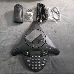 Polycom SoundStation 2 2201-16200-001 Expandable Conference Phone 2201-16020-601